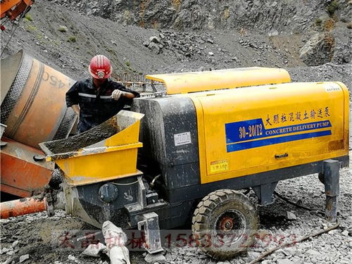 宏晶機械混凝土泵 低壓50型 實現高效、低噪的混凝土泵送解決方案